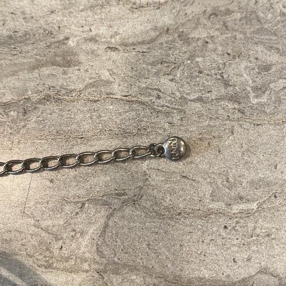 Black leather Choker Necklace - Picture 6 of 7